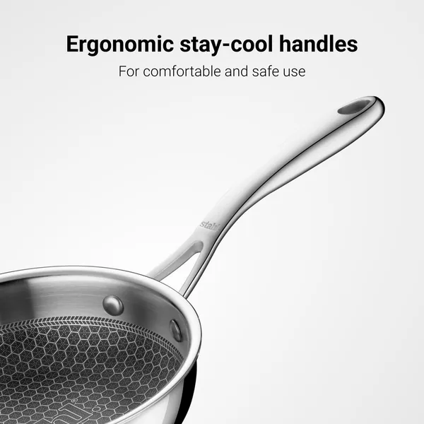 Artisan_Hybrid_1.3_L,_20_cm_Triply_Frying_Pan_with_Lid_|_Induction_&_Gas_Stove_Compatible_|_Honeycomb_Non_Stick_Fry_Pan,_Metal_Spoon_Friendly