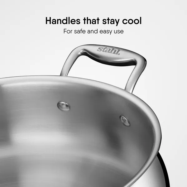 Artisan_Triply_Stainless_Steel_24_cm_4L_Biryani_Handi_with_Dual_lid,_Steel_Lid_for_Dum_&_Glass_Lid_for_Serving_|_Biryani_Pot,_Gas_&_Induction_Compatible_|_Non-Toxic,_Less_Oil,_Stick_Resistant