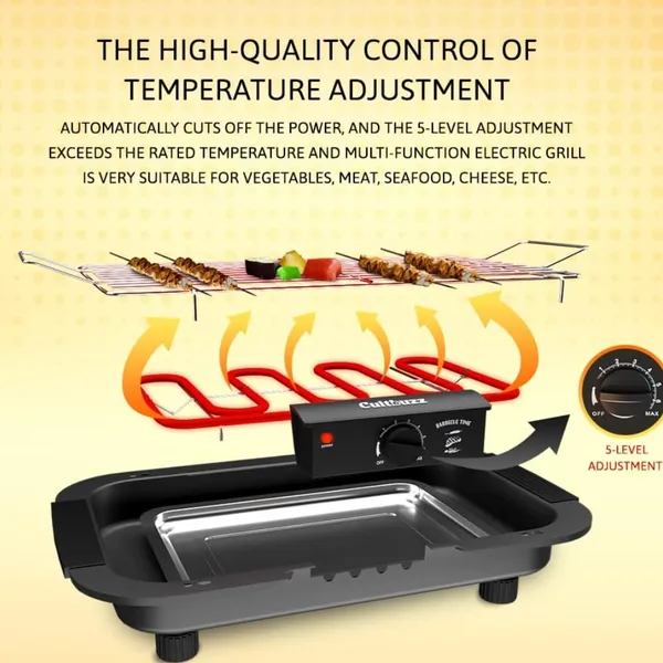 Black_Smokeless_Portable_Electric_Barbeque_Grill_With_Adjustable_Temperature_For_Adult_Pack_Of_1