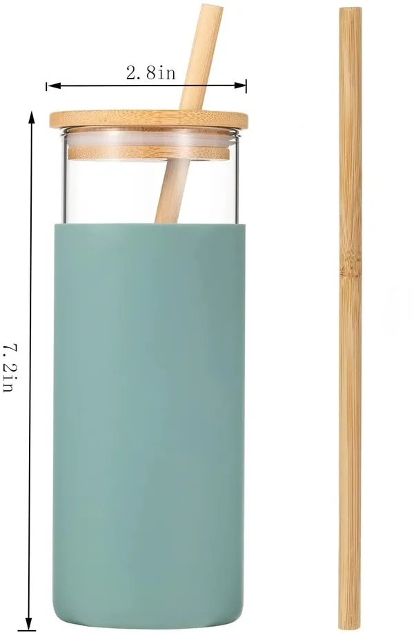 Glass_sipper_with_silicon_grip_and_bamboo_wooden_lid_with_bamboo_straw_pack_of_1
