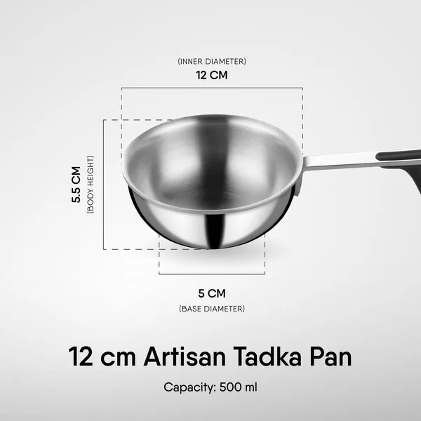 Artisan_Triply_500_ml,_12_cm_Stainless_Steel_Tadka_Pan_|_Gas_&_Induction_Compatible_|_for_Spice_Tempering,_Seasoning_&_Frying_Dal/Spices
