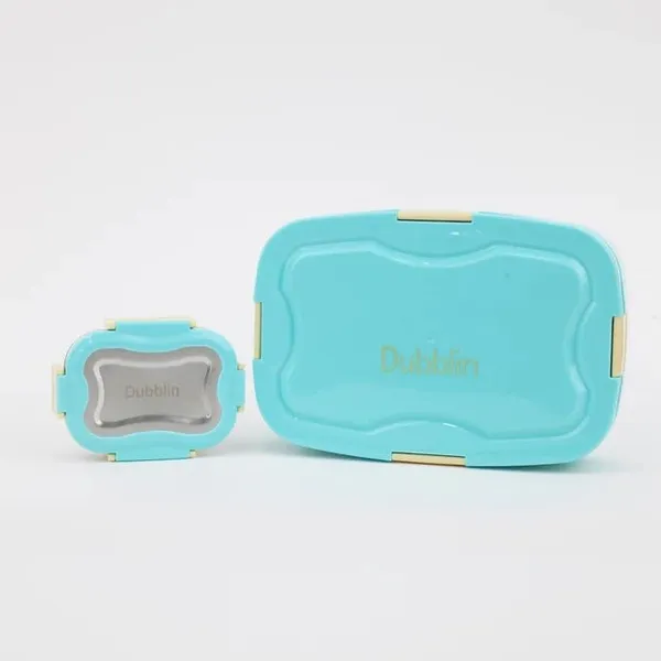 Sky_Blue_Stainless_Steel_Lunch_Box_With_Sabzi_Container_&_Spoon_For_�??Kids