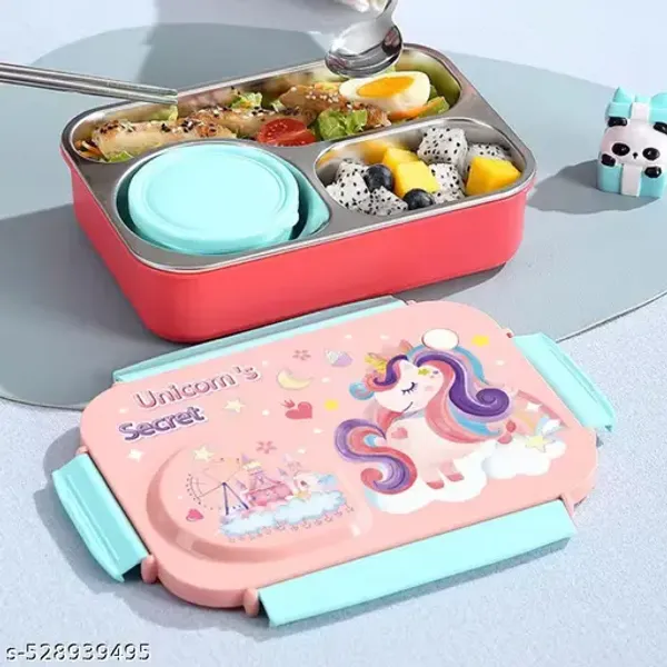 Kids_Themed_Bento_Lunch_Box_with_Stainless_Steel_Interior_&_Leakproof_Design_�??_Unicorn,_Mermaid,_Space_Themes