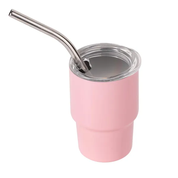 Pink_Stainless_Steel_Glass_Mini_Tumbler_Shot_With_Straw_And_Lid_For_�??Adult_Pack_Of_1