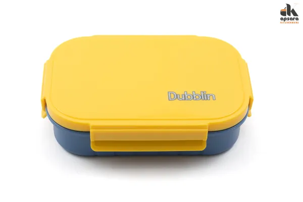 Micky_Bento_two_partition_Lunch_Box__|_BPA-Free_Insulated_Body_|_Four-Side_Lock_|_Durable_&_Compact|_Spoon_&_Sabzi_Container_Inside,_650ml.