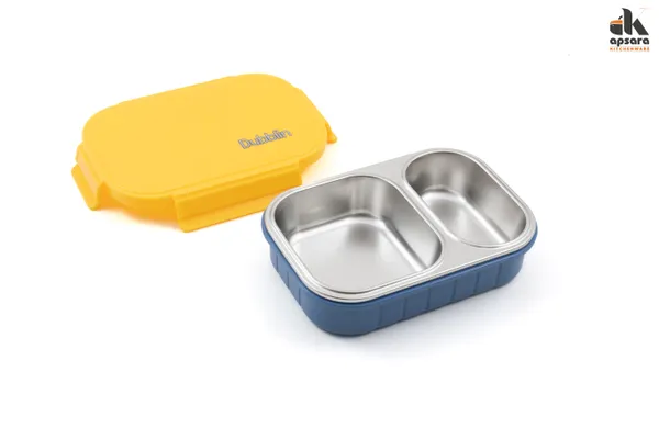 Micky_Bento_two_partition_Lunch_Box__|_BPA-Free_Insulated_Body_|_Four-Side_Lock_|_Durable_&_Compact|_Spoon_&_Sabzi_Container_Inside,_650ml.