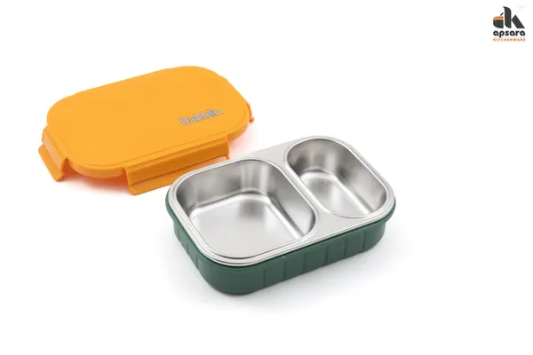Micky_Bento_two_partition_Lunch_Box__|_BPA-Free_Insulated_Body_|_Four-Side_Lock_|_Durable_&_Compact|_Spoon_&_Sabzi_Container_Inside,_650ml.