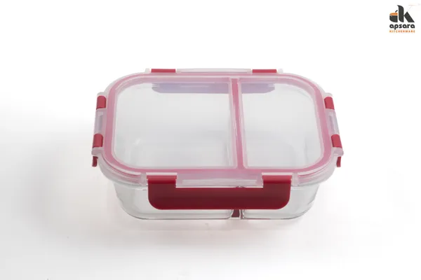 Microwave_Safe_Office_Two_Compartment_Lunch_Box_Set_|_Borosilicate_Glass_|_Safety_Lock_Airtight_Tiffin_Containers_(580ml_|_Transparent)