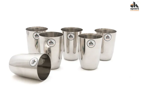 Premium_Ayushi_Stainless_Steel_Glass_Set_of_6-300ml_Each_|_Mirror_Polish.