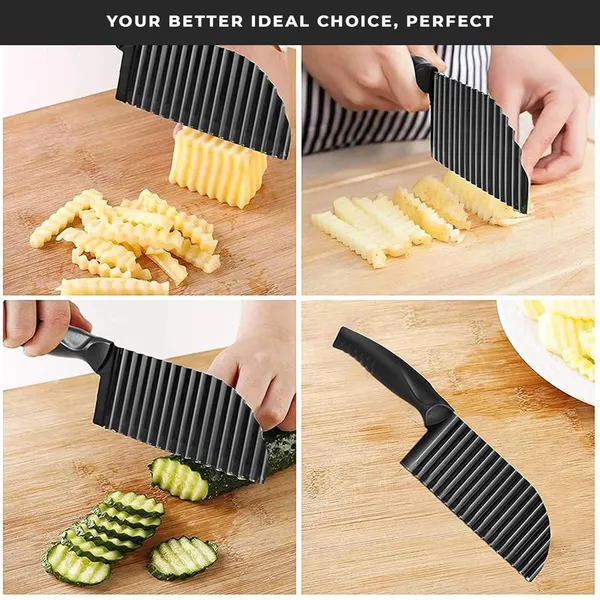 SEIKEN_Crinkle_Cutter_Knife_for_Vegetables_&_Fruits_|_Stainless_Steel_Wavy_Blade_Cutter_for_Salad,_French_Fries,_Potato_Chips_&_Veggies.