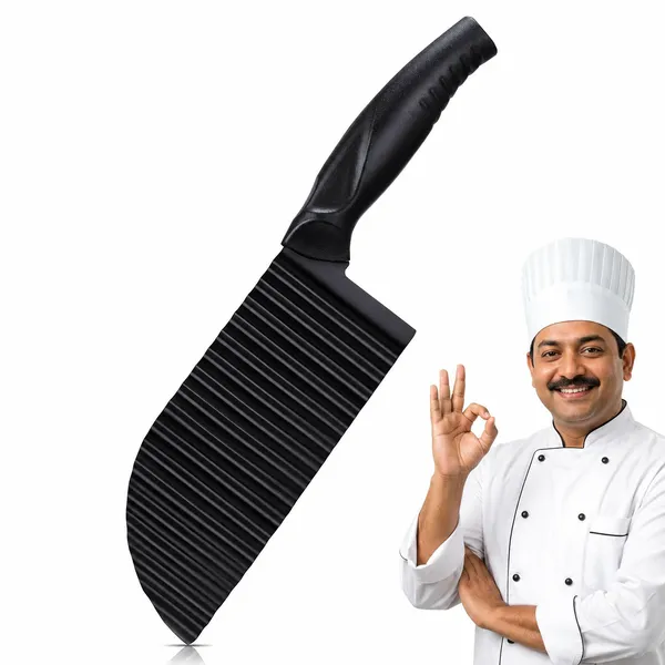 SEIKEN_Crinkle_Cutter_Knife_for_Vegetables_&_Fruits_|_Stainless_Steel_Wavy_Blade_Cutter_for_Salad,_French_Fries,_Potato_Chips_&_Veggies.