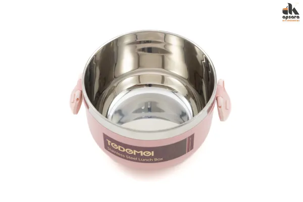 Round_Stainless_Steel_Lunch_Box_|_Dual-Layer_Design_with_Inner_Tray,_Small_Dip_Container_&_Spoon_|_BPA-Free,_Leak-Proof,_Durable_|_Ideal_for_School,_Office_&_Travel