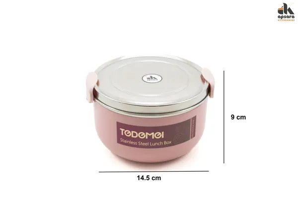 Round_Stainless_Steel_Lunch_Box_|_Dual-Layer_Design_with_Inner_Tray,_Small_Dip_Container_&_Spoon_|_BPA-Free,_Leak-Proof,_Durable_|_Ideal_for_School,_Office_&_Travel