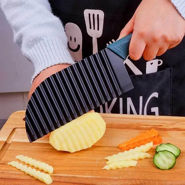 SEIKEN_Crinkle_Cutter_Knife_for_Vegetables_&_Fruits_|_Stainless_Steel_Wavy_Blade_Cutter_for_Salad,_French_Fries,_Potato_Chips_&_Veggies.