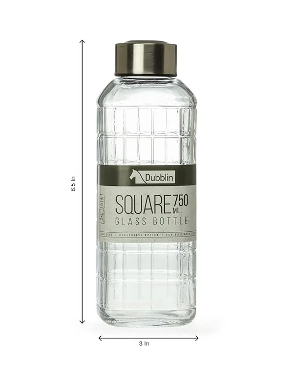 WHITE_Color_Borosilicate_Glass_Bottle_|_300_ml
