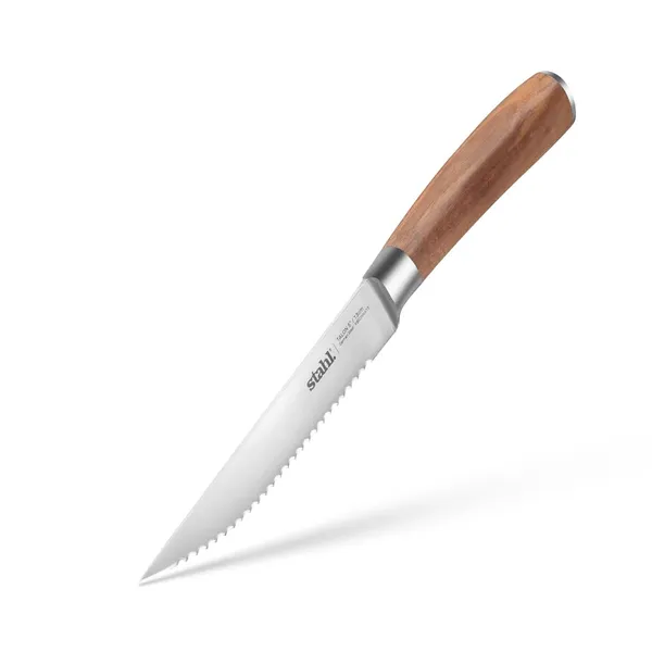 Tomato_Steak_Knife_Walnut_Wood_Handle,_for_Chefs_Kitchen_Restaurant_|_5_Inches/_13cm