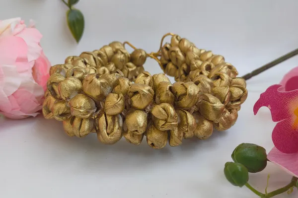Gold_Artificial_Flower_Mogra_Gajra