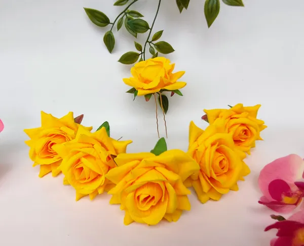 Yellow_Rose_Brooches_For_Women_(Set_Of_6)