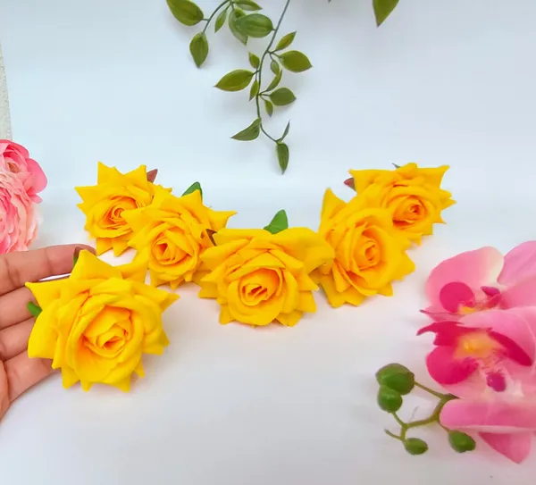 Yellow_Rose_Brooches_For_Women_(Set_Of_6)