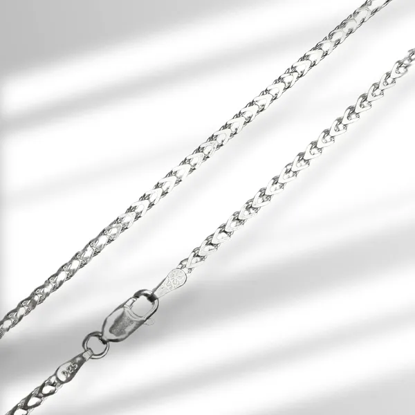Pure_925_Silver_Chain_for_Men_|_Rhodium_Plated_Fox_Chain