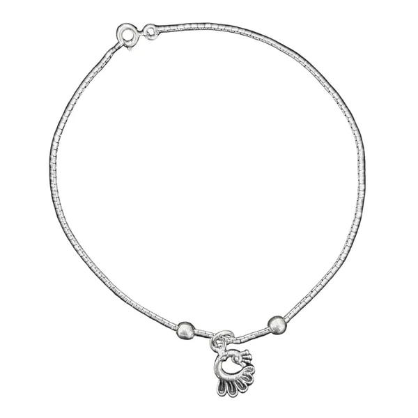Pure_925_Silver_Anklet_for_Women_|_Rhodium_Plated_Minimal_Peacock_Anklet