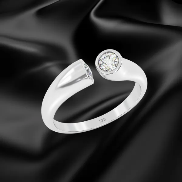 Pure_925_Silver_Ring_for_Women_|_Rhodium_Plated_Double_Diamond_Open_Ring