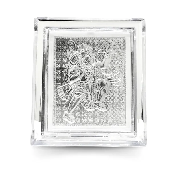 Pure_925_Silver_Hanuman_Ji_Frame_|_Suitable_To_Store_In_Pooja_Room_and_Car_Dashboard