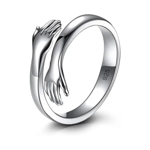 Pure_925_Silver_Ring_for_Women_|_Rhodium_Plated_Adjustable_Hug_Ring