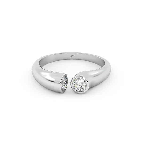 Pure_925_Silver_Ring_for_Women_|_Rhodium_Plated_Double_Diamond_Open_Ring