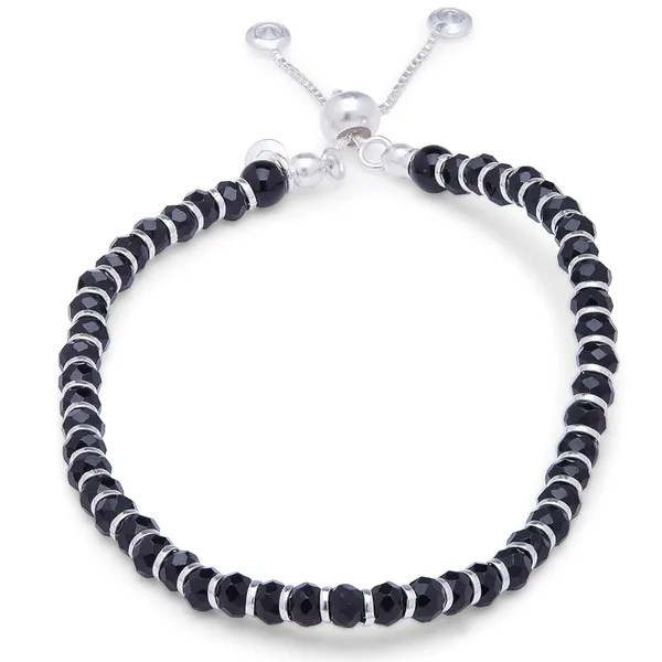 925_Silver_Bracelet_for_Women_|_Evil_Eye_Nazariya_With_Black_Crystals_Bracelet