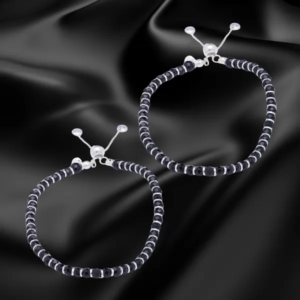 Pack_of_2_925_Silver_Bracelet_for_Women_|_Evil_Eye_Nazariya_With_Black_Crystals_Bracelet