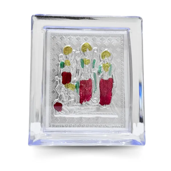 Pure_925_Silver_Ram_Darbar_Frame_|_Suitable_To_Store_In_Pooja_Room_and_Car_Dashboard