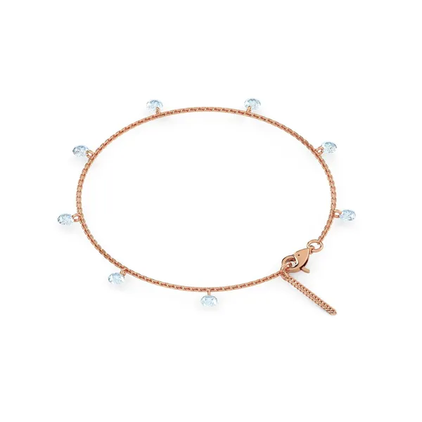 Pure_925_Silver_Anklet_for_Women_|_Rose_Gold_Dangling_Zircon_Queen_Anklet