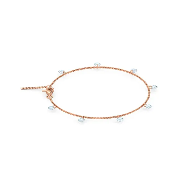 Pure_925_Silver_Anklet_for_Women_|_Rose_Gold_Dangling_Zircon_Queen_Anklet