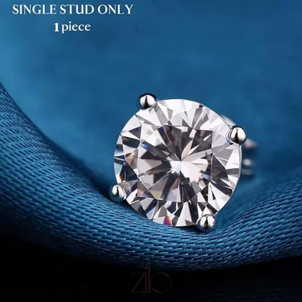925_Silver_Earring_for_Men_|_Rhodium_Plated_Round_Solitaire_Stud_Earring__with_Sparkling_Zirconia