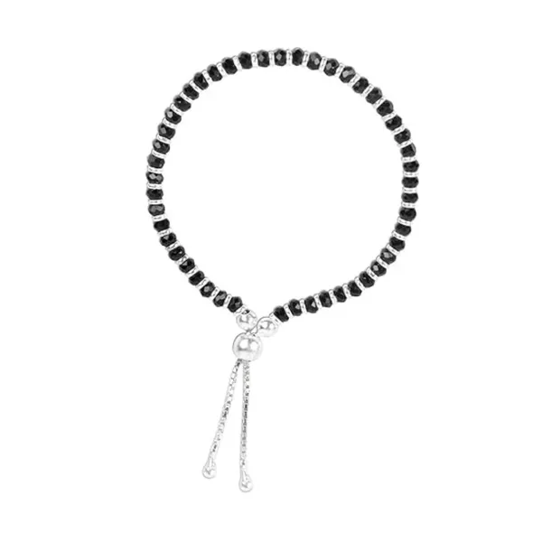 925_Silver_Bracelet_for_Baby_|_Adjustable_with_Black_Beads_Bracelet