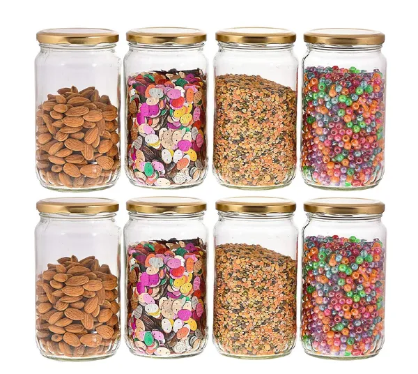 Pack_Of_8_Round_Glass_Jars_|_Containers_For_Kitchen_Storage