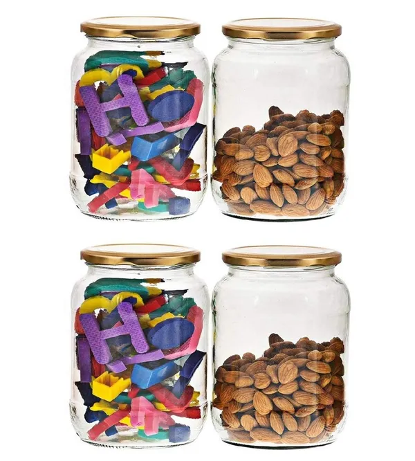 Set_Of_4_Big_1500_Ml_Kitchen_Storage_Glass_Jar_And_Container_With_Rust_Proof_Air_Tight_Golden_Cap_Clear