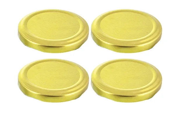 4-Piece_Gold_Glass_Jar_Lids_Only_63Mm_For_63_Mm_Mouth_Jars