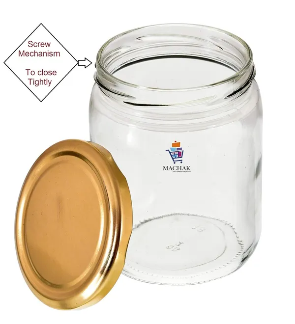 24-Piece_Round_Glass_Jar_Kitchen_Storage_Container_With_Rust_Proof_Cap,_Clear,_500-1000Ml_Combo