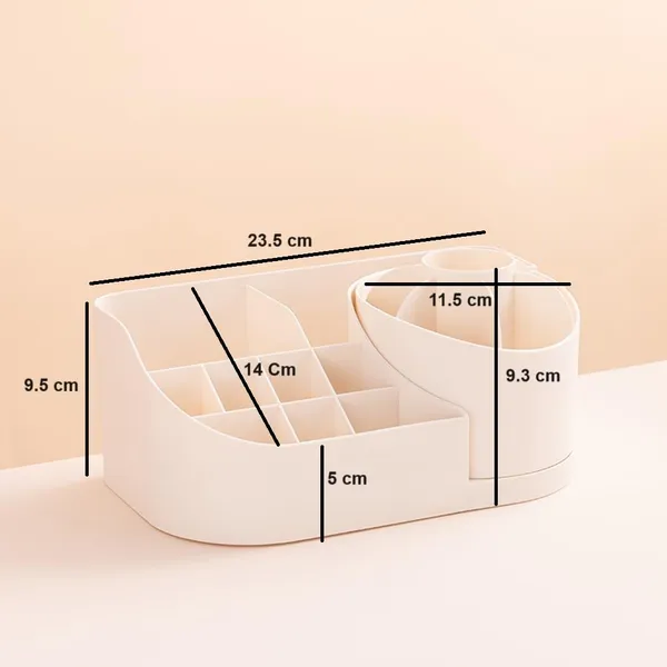 Square_360_Degree_Rotating_Desk_Makeup_Brush_Organizers_And_Pencil_Pen_Organizers_For_Desk_Desktop_Storage_Stationery_Supplies_Cute_Pencil_Cup_Pot_For_Office_School_Home_(White)