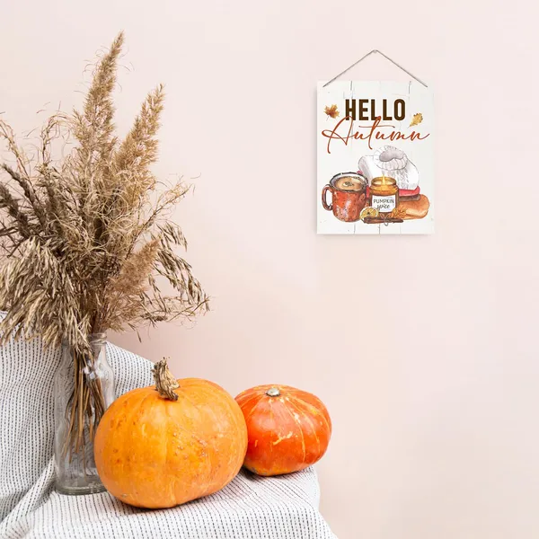 Multicolor_Hello_Autumn_Sign,_Rustic_Hanging_Wooden_Plaque_Sign,_Beautiful_Autumn_Decor,_Hello_Autumn_Door_Sign,_Door_Gate_Hanger,_Decorative_Wooden_Wall_Sign,_Autumn_Welcome_Decor_|_For_Front_Door