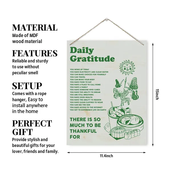 Green_Home_Decor,_Daily_Gratitude_Sign,_Rustic_Hanging_Wooden_Plaque_Sign,_Decorative_Wall_Sign,_Farmhouse_Decor_|_For_Room,_Green_Home_Office_Decor,_Inspirational_Wood_Sign,_Wall_Decor_Art,_Door_Decoration