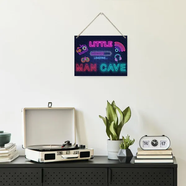 Multicolor_Game_Door_Sign,_Man_Cave_Sign,_Rustic_Hanging_Wooden_Plaque_Sign,_Gamer_Room_Wall_Decor,_Gaming_Decor_Art,_Funny_Nursery_Decor_|_For_Boys,_Wall_Decorations_|_For_Bedroom_Playroom,_Man_Cave_Decor