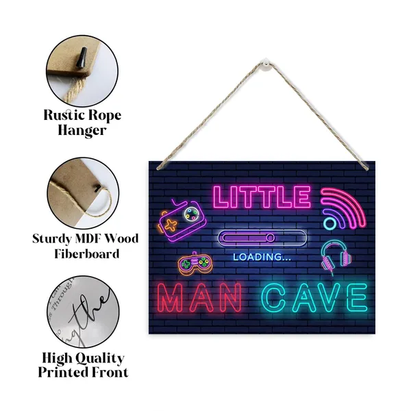 Multicolor_Game_Door_Sign,_Man_Cave_Sign,_Rustic_Hanging_Wooden_Plaque_Sign,_Gamer_Room_Wall_Decor,_Gaming_Decor_Art,_Funny_Nursery_Decor_|_For_Boys,_Wall_Decorations_|_For_Bedroom_Playroom,_Man_Cave_Decor