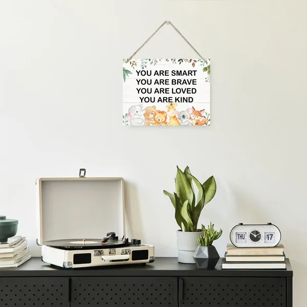 Multicolor_Game_Door_Sign,_You_Are_Smart_Brave_Loved_Kind_Sign,_Inspirational_Wall_Decor_|_For_Gaming_Room,_Rustic_Hanging_Wooden_Plaque_Sign,_Boys_Kids_Bedroom_Decor,_Playroom_Decor,_Motivational_Wall_Sign
