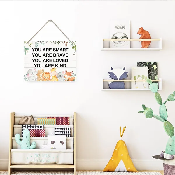 Multicolor_Game_Door_Sign,_You_Are_Smart_Brave_Loved_Kind_Sign,_Inspirational_Wall_Decor_|_For_Gaming_Room,_Rustic_Hanging_Wooden_Plaque_Sign,_Boys_Kids_Bedroom_Decor,_Playroom_Decor,_Motivational_Wall_Sign