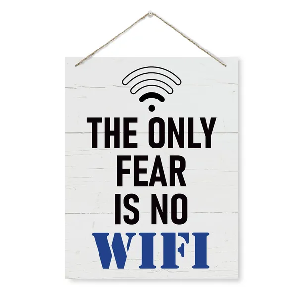 Multicolor_Game_Door_Sign,_The_Only_Fear_Is_No_Wifi_Sign,_Rustic_Hanging_Wooden_Plaque_Sign,_Farmhouse_Wall_Sign,_Gaming_Wall_Plaque,_Game_Room_Wall_Decor_Art,_Teen_Boys_Room_Decor,_Bedroom_Decor