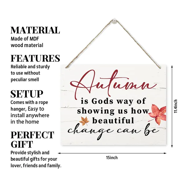 Multicolor_Autumn_Is_Gods_Way_Of_Showing_Us_How_Beautiful_Change_Can_Be_Sign,_Fall_Decoration,_Rustic_Hanging_Wooden_Plaque_Sign,_Pumpkin_Decor,_Autumn_Wall_Decor_Art,_Front_Door_Sign,_Thanksgiving_Decor