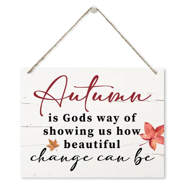 Multicolor_Autumn_Is_Gods_Way_Of_Showing_Us_How_Beautiful_Change_Can_Be_Sign,_Fall_Decoration,_Rustic_Hanging_Wooden_Plaque_Sign,_Pumpkin_Decor,_Autumn_Wall_Decor_Art,_Front_Door_Sign,_Thanksgiving_Decor